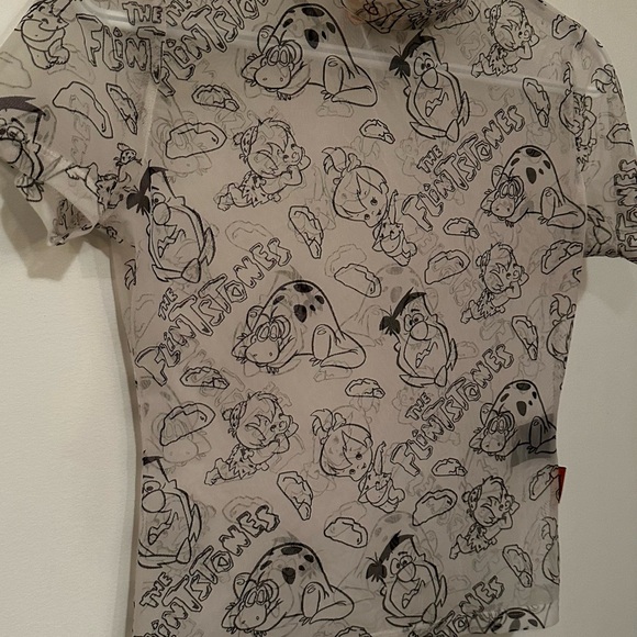 Lazy Oaf x Flinstones Mesh Shirt - Picture 10 of 13